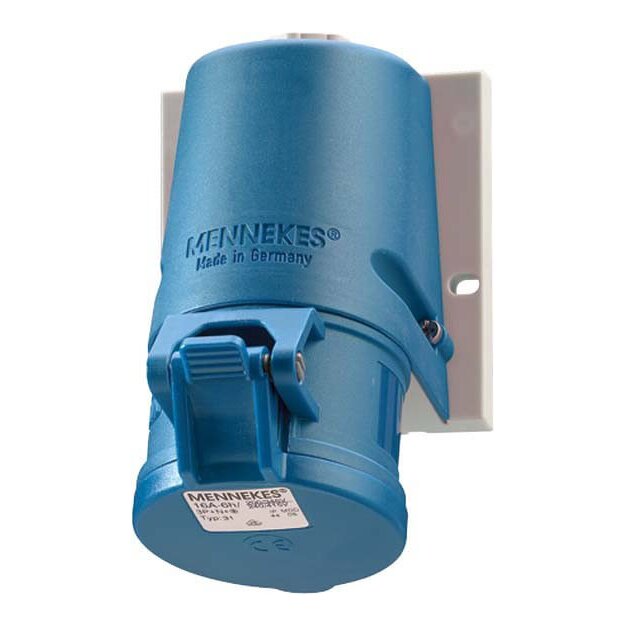 Mennekes Wanddose TwinCONTACT 32A 4p 9h 230V IP44 1347