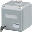 Mennekes Datendose Cepex Lichtgrau für 2 Module 4375G
