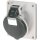 Mennekes Anbaudose TwinContact 32A 5p 7h 500V IP44 1747