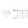 Mennekes Anbaudose TwinContact 32A 4p 9h 230V IP67 1813