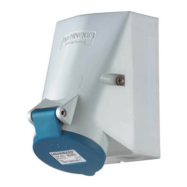 Mennekes Wanddose TwinCONTACT 16A 4p 9h 230V IP44 1751