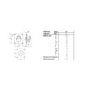 Mennekes Anbaudose 32A 3p 4h 50V IP44 23598