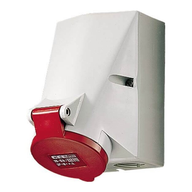 Mennekes Wanddose 32A 4p 6h 400V IP44 22126A
