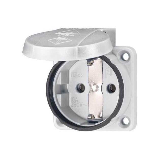 Mennekes Schuko-Anbaudose 16A 2p+E 230V IP54 11330