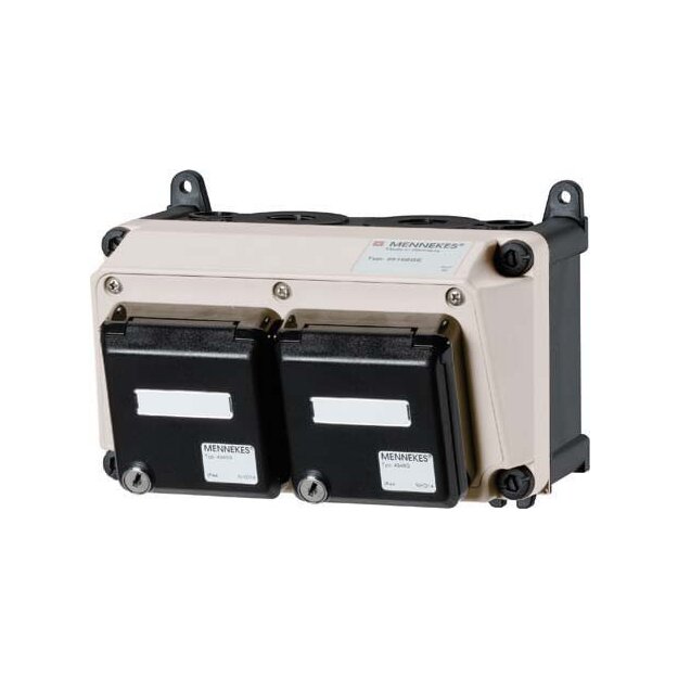 Mennekes Netzwerkgehäuse AMMAXX IP44 25102