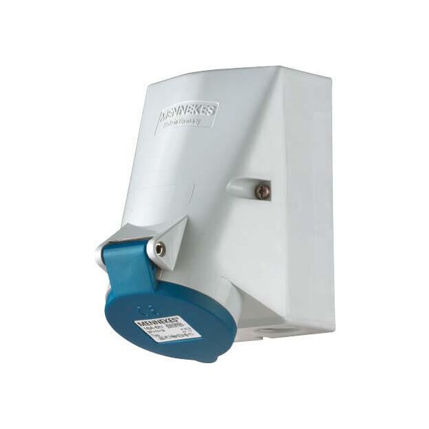 Mennekes Wanddose 16A 3p 6h 230V IP44 21075