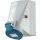 Mennekes Wanddose 16A 3p 6h 230V IP44 21075