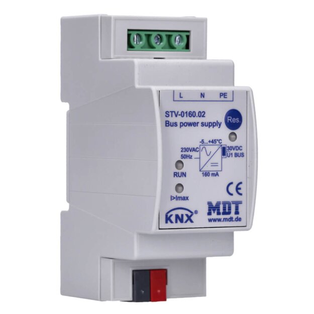 MDT STV-0160.02 Busspannungsversorgung, 2TE REG, 160mA