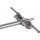 Dehn 620012 TE-Anschlussschelle St/tZn D 20mm beidseitig mit KS-Verbinder für Rd 7-10mm AS TE 20 2XKSV 7.10 STTZN