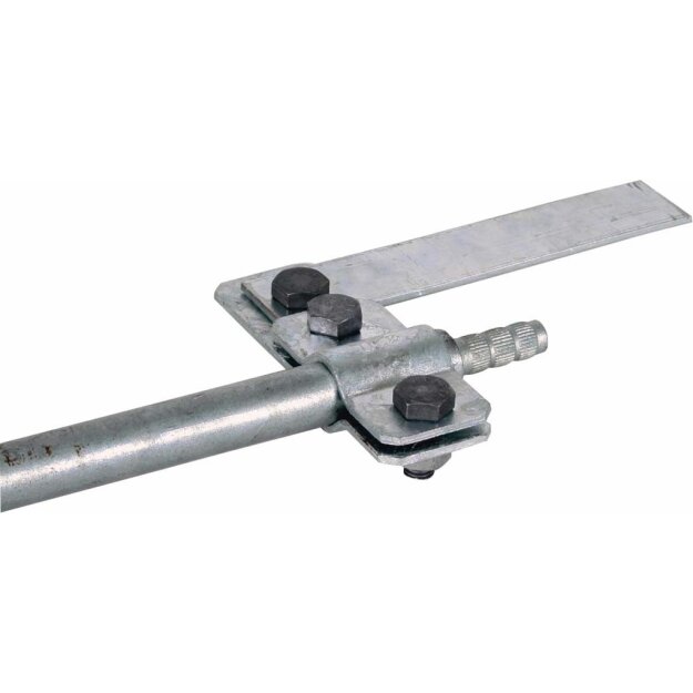 Dehn 620021 TE-Anschlussschelle St/tZn D 20mm mit Anschlussschraube M10x20mm für Fl-40mm AS TE 20 ASSM10 STTZN
