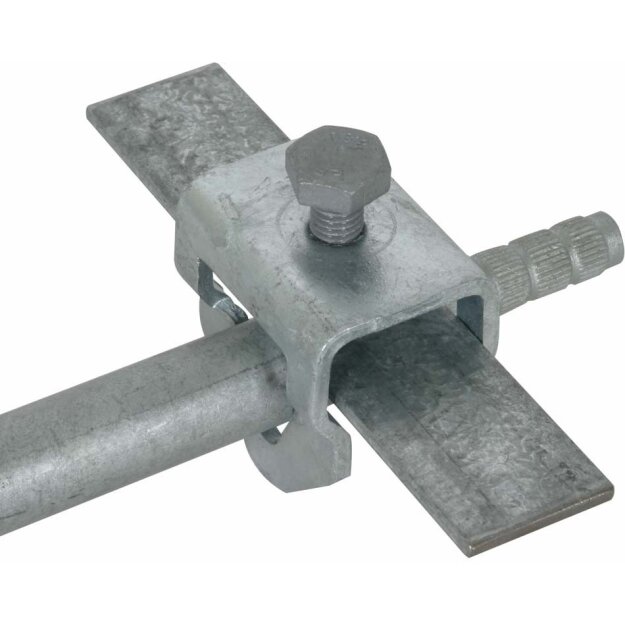 Dehn 630120 TE-Anschlussklemme St/tZn D 20mm für Rd 10mm Fl-30mm Einschraubentechnik AK ES TE 20 RD10 FL30 STTZN