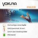 EIB Busleitung YCYM 2x2x0,8 100m Ring grün BUS KNX...