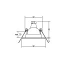 Brumberg 2017.07 Einbaudownlight GX 5,3 max. 13 W LED...