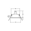Brumberg 2117.03 Einbaudownlight GX 5,3 max. 13 W LED...