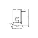 Brumberg 2111.02 Einbaustrahler ohne Fassung max. 13 W...