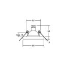 Brumberg 2264.22 Einbaudownlight GX 5,3 max. 13 W LED SYDEL Edelstahl