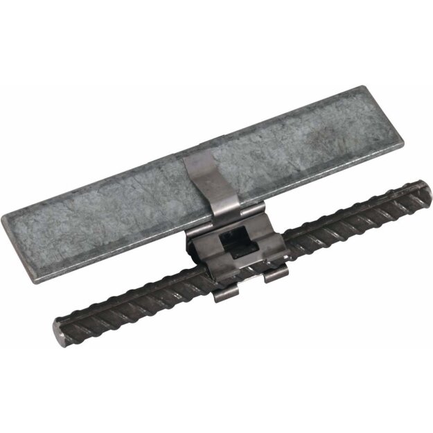 Dehn 308143 DEHNclip Bewehrungsklemme St/blank für Rd 12mm / FL 30mm DC BK 12 FL30 STBLANK