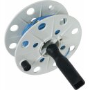 Dehn 585320 Drahthaspel K-grau B 40mm mit Buchse und 50m...