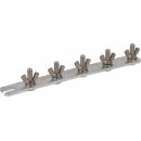 Dehn 466192 Erdungssammelschiene St/tZn L 290mm für...