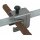 Dehn 308032 Verbindungsklemme St/blank für D 6-20mm für Rd 6-10mm oder Fl 30x3-4mm oder Druckbügel VK 6.20 FL30 BSB STBL