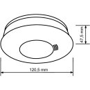 Busch Jaeger Rauchmelder 6833-84, Rauchwarnmelder 6800-0-2717 (2er-Pack)