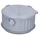 Kaiser 1282-74 Einbaugehäuse HaloX 180 mit Universal-Frontteil für Magnetaufnahme für Plattendecken einteilig