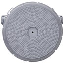 Kaiser 1282-74 Einbaugehäuse HaloX 180 mit Universal-Frontteil für Magnetaufnahme für Plattendecken einteilig