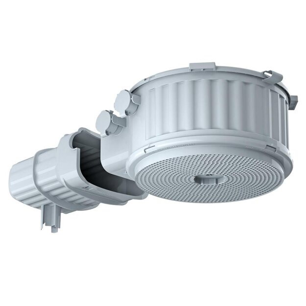 Kaiser 1282-75 Einbaugehäuse HaloX 180 mit Tunnel 190 mit Universal-Frontteil für Magnetaufnahme für Plattendecken