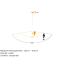 Steinel XLED slim S ANT Sensor-LED-Strahler 3000 K