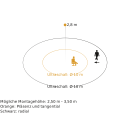 Steinel DualTech UP WS COM2 Präsenzmelder COM2 (on/off + HLK)