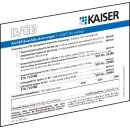 Kaiser 9473-91 Brandschutz Schott-Kennzeichnungsschild...