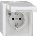 Gira 267730 FI-Schutzsteckdose 30 mA Klappdeckel +...