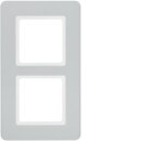 Berker 10126184 Rahmen 2-fach Q.7 Alu Samt lackiert