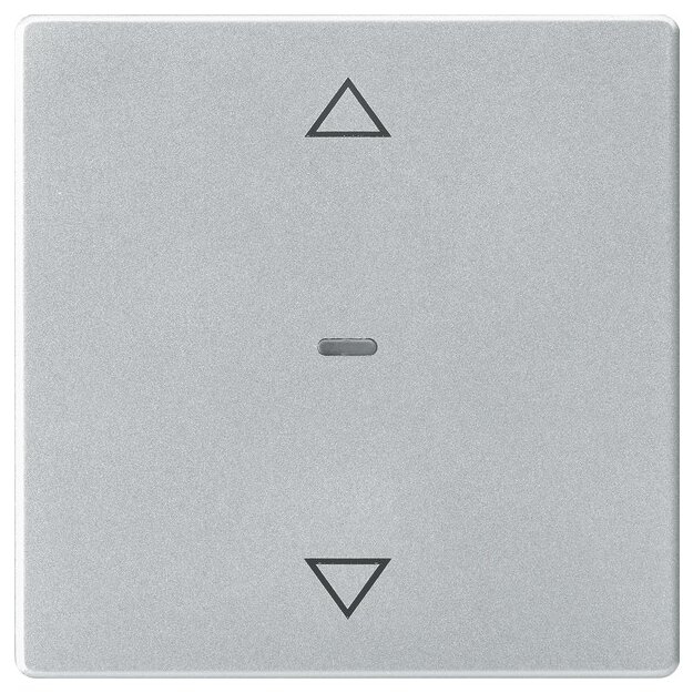 Berker 80961221 Abdeckung für Tastsensor-Modul 1-fach mit Pfeil-Symbol Q.x Alu