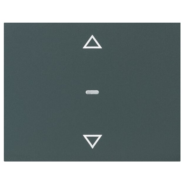 Berker 80961275 Abdeckung für Tastsensor-Modul 1-fach mit Pfeil-Symbol K.x Anthrazit
