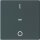 Berker 80962226 Abdeckung für Tastsensor-Modul 1-fach mit I/O-Symbol Q.x Anthrazit