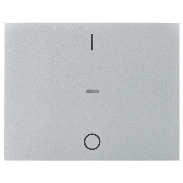 Berker 80962271 Abdeckung für Tastsensor-Modul 1-fach mit I/O-Symbol K.x Alu