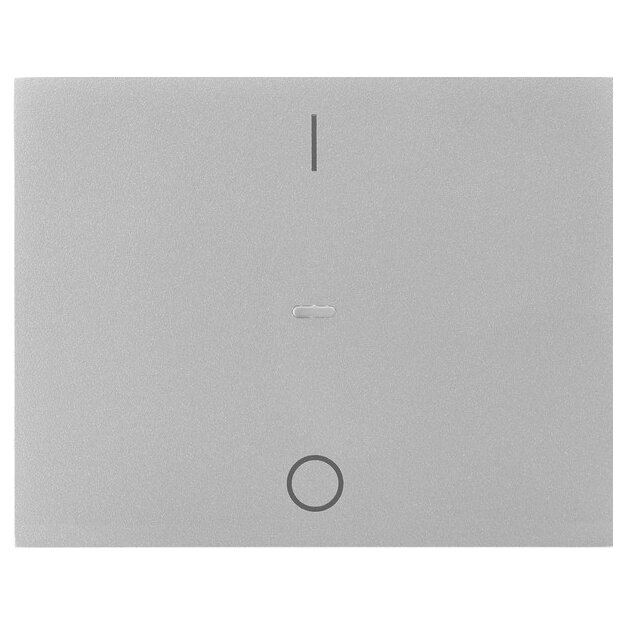 Berker 80962273 Abdeckung für Tastsensor-Modul 1-fach mit I/O-Symbol K.x Edelstahl