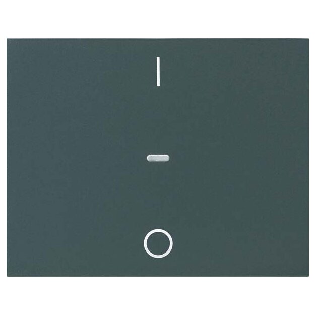 Berker 80962275 Abdeckung für Tastsensor-Modul 1-fach mit I/O-Symbol K.x Anthrazit