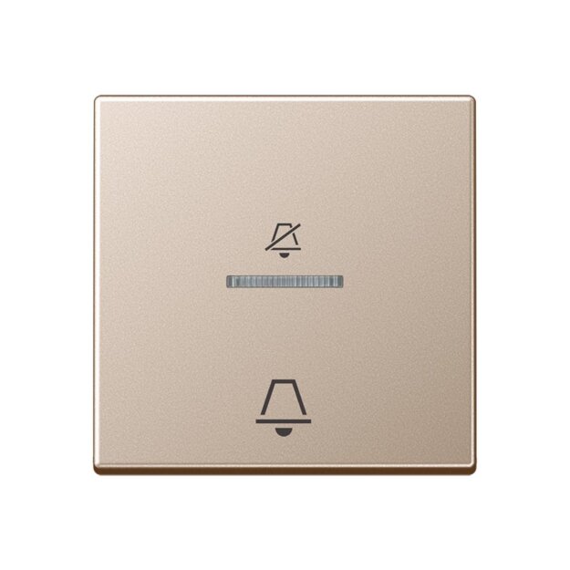 Jung ACUKO5DCH Hotelwippe, Außenstelle (Thermoplast bruchsicher) Champagner Serie A