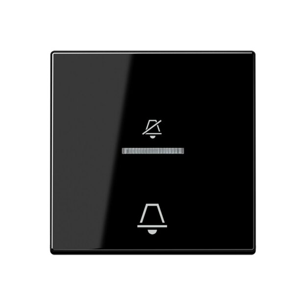 Jung ACUKO5DSW Hotelwippe, Außenstelle (Thermoplast bruchsicher) Schwarz Serie A