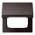 Jung AL2990KLSOCD Klappdeckel für Steckdose (lackiertes Aluminium) Dark Serie LS