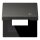 Jung AL2990KLUSBAN Klappdeckel USB mit Zentralplatte (lackiertes Aluminium) Anthrazit Serie LS