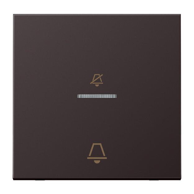 Jung ALCUKO5DD Hotelwippe, Außenstelle (lackiertes Aluminium) Dark Serie LS