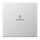 Jung ALRUKO5D Hotelwippe, Innenstelle (lackiertes Aluminium) Dark Serie LS