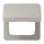 Jung CD590KLSOCPT Klappdeckel für Steckdose (Aluminium eloxiert) Platin Serie CD
