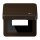 Jung CD590KLUSBBR Klappdeckel USB mit Zentralplatte (Duroplast) Braun Serie CD