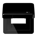 Jung CD590KLUSBSW Klappdeckel USB mit Zentralplatte...
