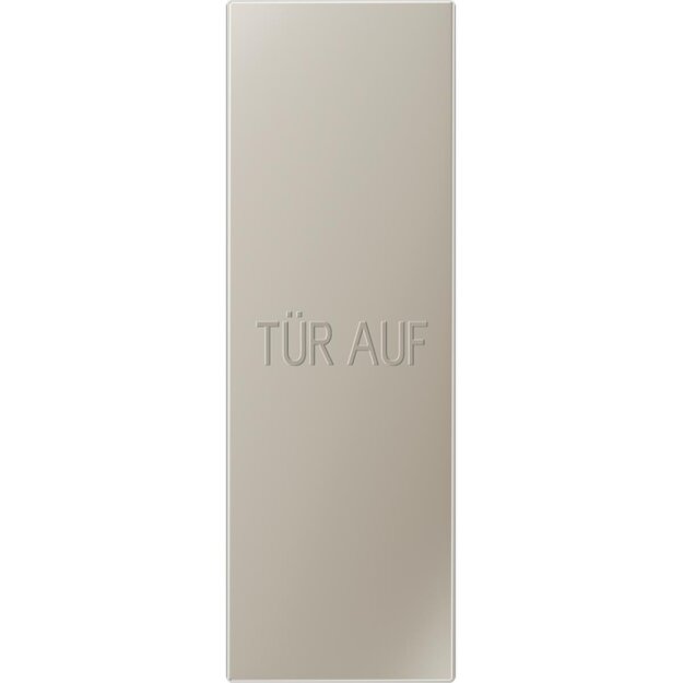 Jung ES2993P Grossflaechenwippe"Tuer auf" Edelstahl