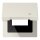 Jung LS990BFKLUSB Klappdeckel USB mit Zentralplatte (Thermoplast bruchsicher) Weiß Serie LS